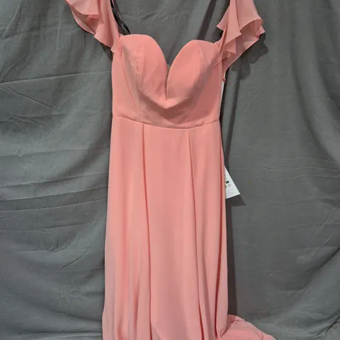 SORELLA PINK EVENING DRESS – UK 12 