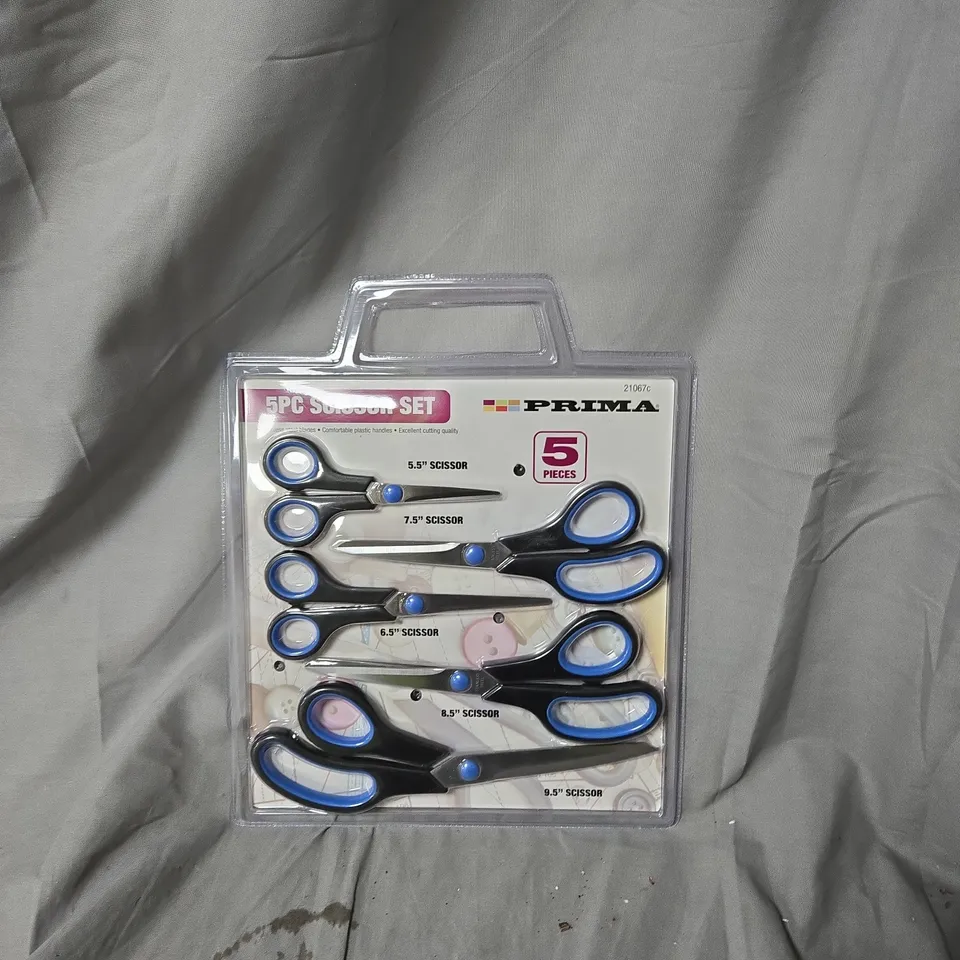 PRIMA 5-PIECE SCISSORS SET