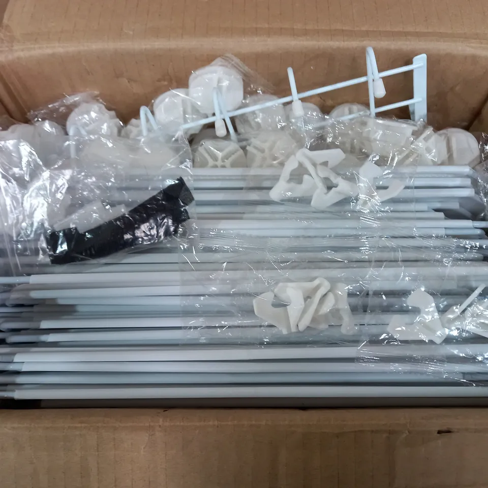 DESIGNER WHITE BOXED STORAGE UNIT 