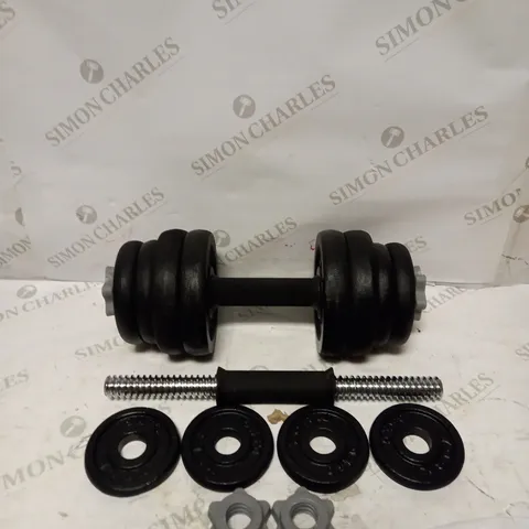 YORK FITNESS YORK 20KG CAST IRON DUMBBELL SET