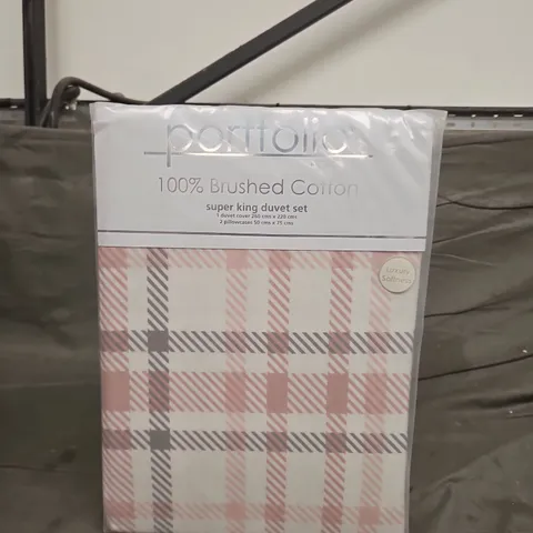 PORTFOLIO SUPER KING DUVET SET