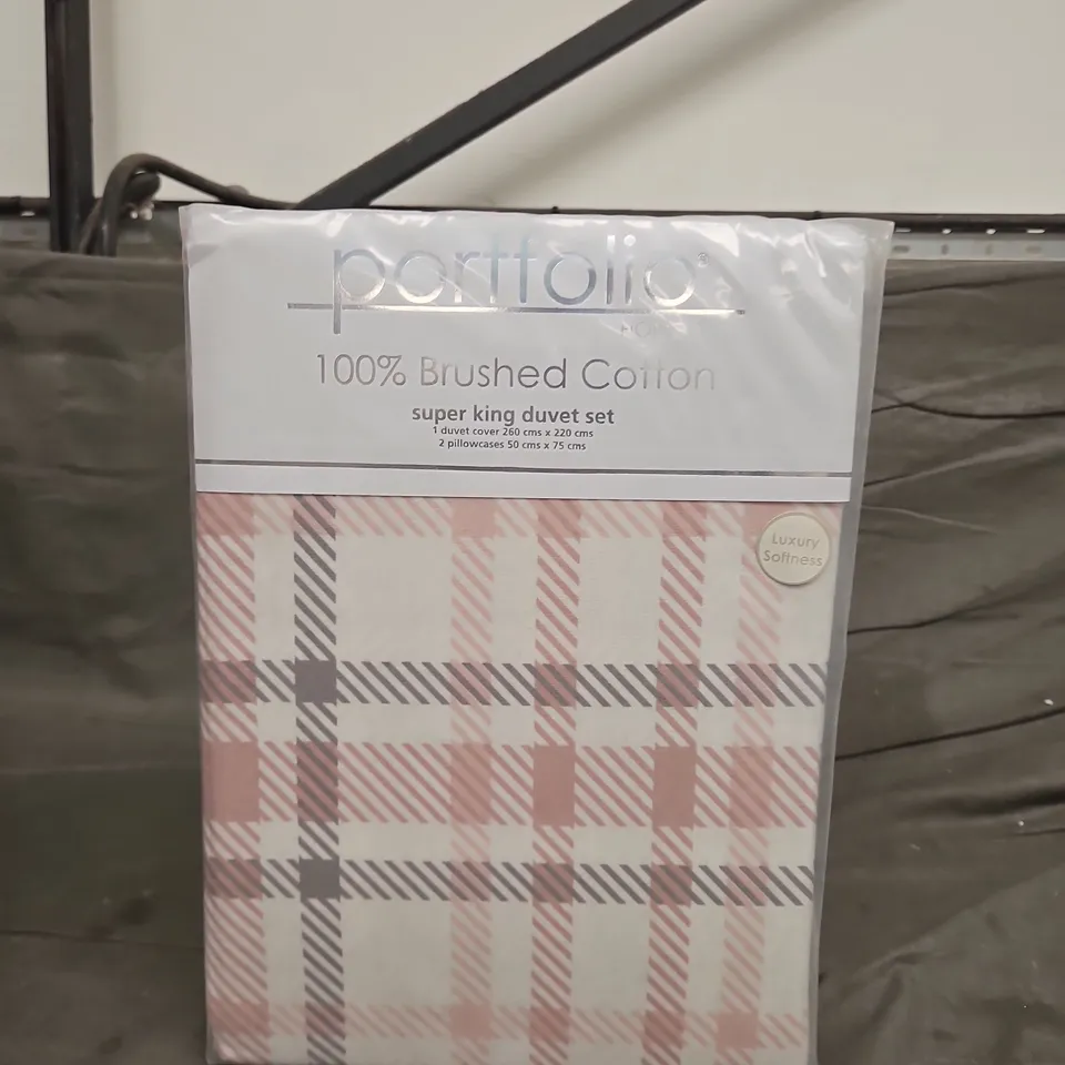 PORTFOLIO SUPER KING DUVET SET