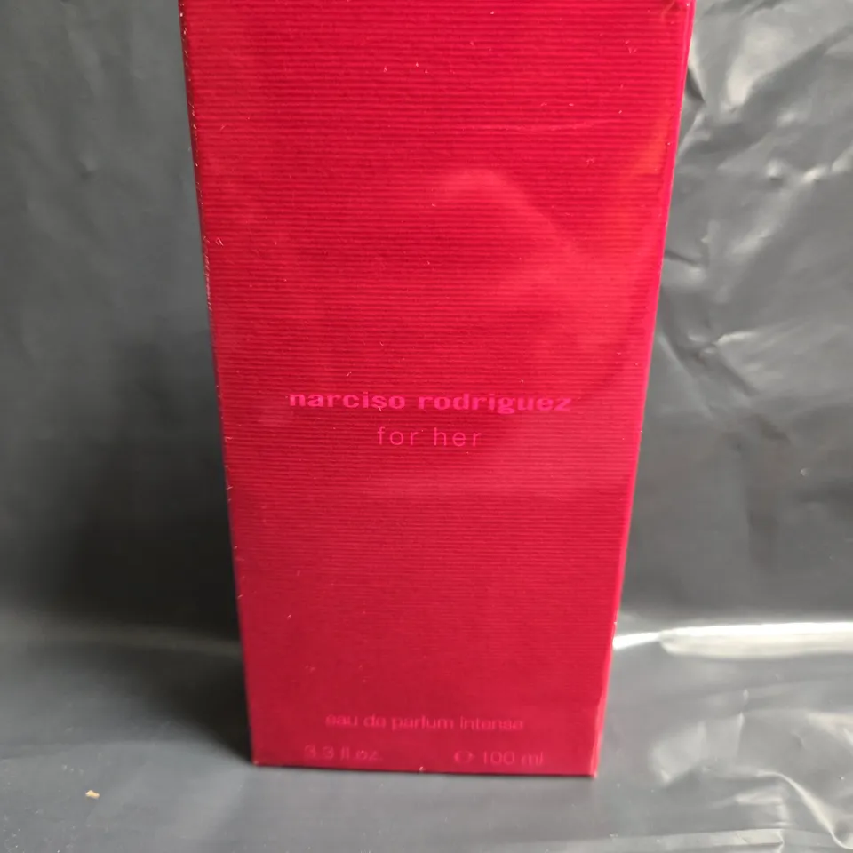 BOXED AND SEALED NARCISO RODRIGUEZ FOR HER EAU DE PARFUM 100ML
