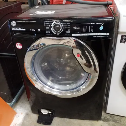 HOOVER H-WASH 300 H3DS4855TACBE FREESTANDING WASHER DRYER BLACK - UNPROCESSED RAW RETURN