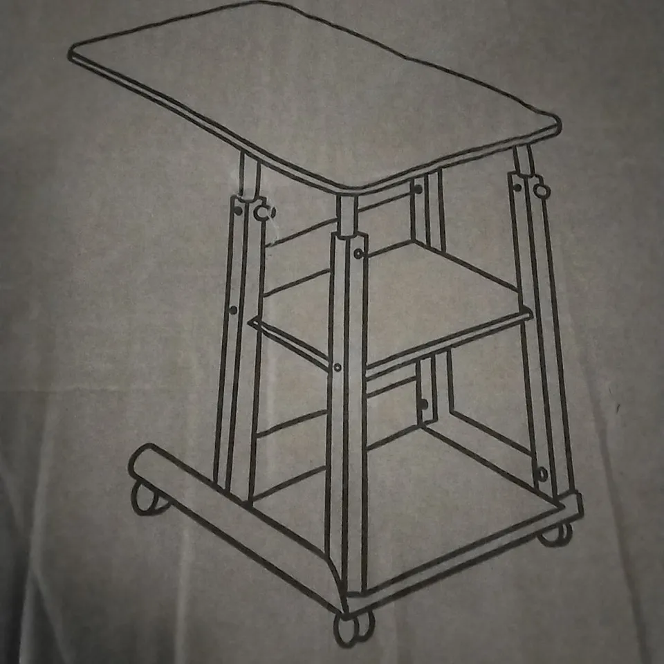 BOXED LIVING AND HOME COMPUTER TABLE