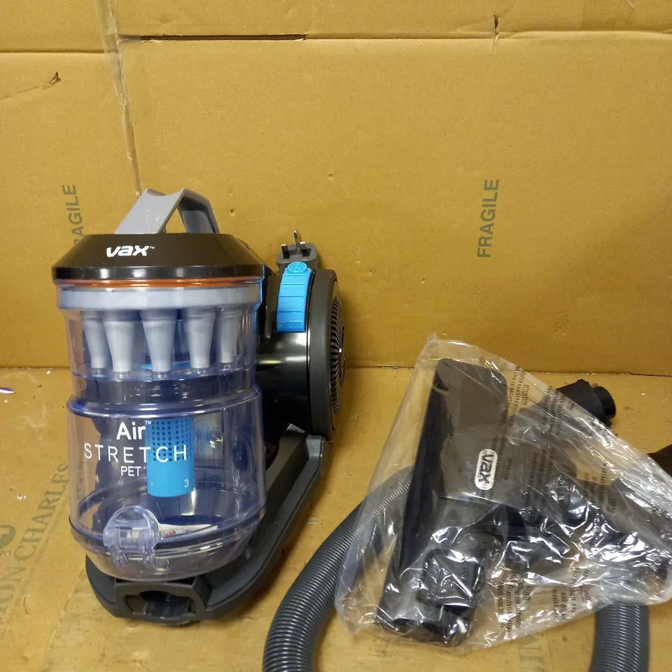 VAX CCQSASV1P1 AIR STRETCH PET VACUUM CLEANER, 1.5 LITRE, 900 W, BLUE