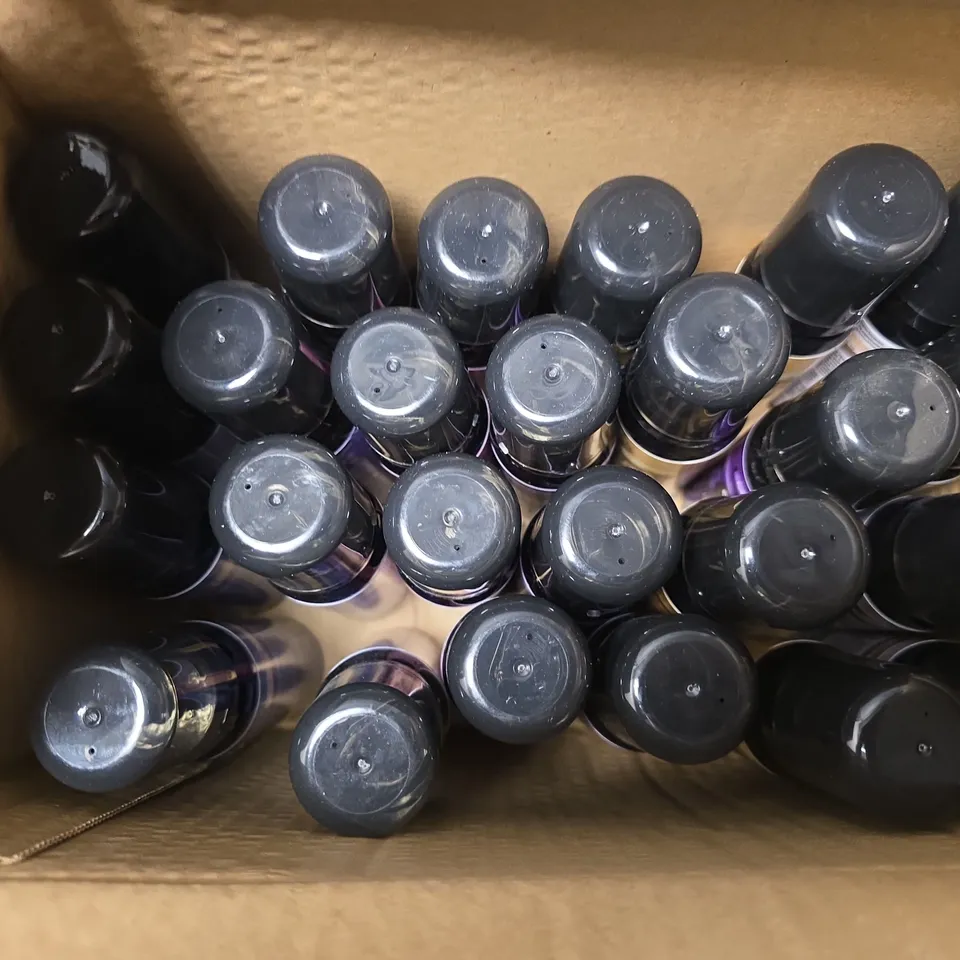 APPROXIMATELY 20 ASSORTED MATRIX BLOW DRY SPRAYS TO INCLUDE HOT PINK, PLATINUM SILVER, STONEWASHED DENIM ETC - COLLECTION ONLY
