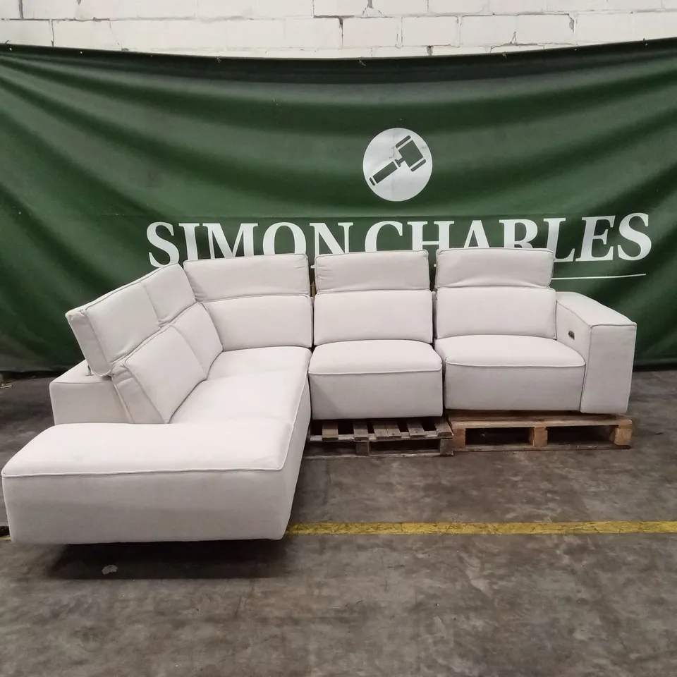 SAN ANTONIO POWER RECLINER LEFT HAND CORNER GROUP WITH CHARGING PORTS RRP £1899