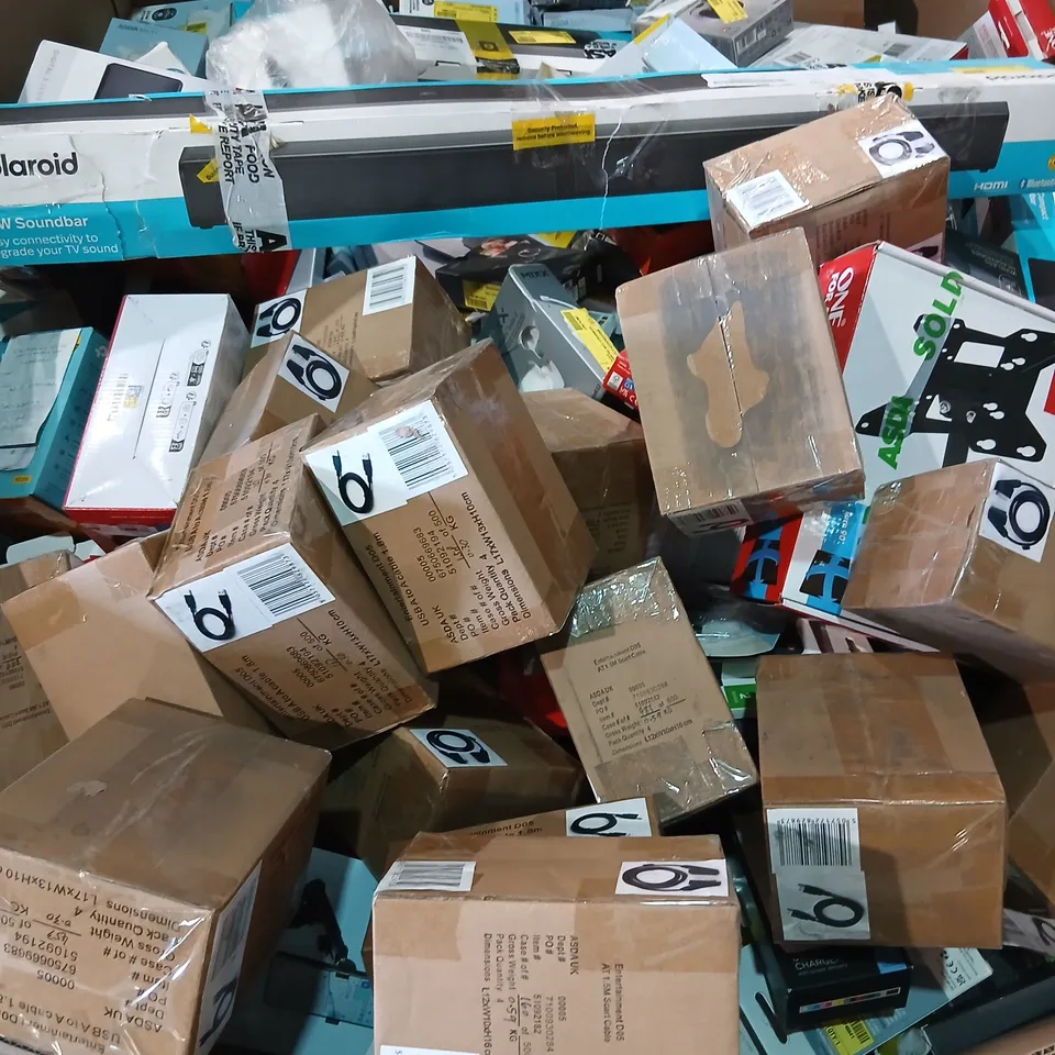 LARGE PALLET OF ASSORTED UNPROCESSED RAW RETURNS TO INCLUDE; 