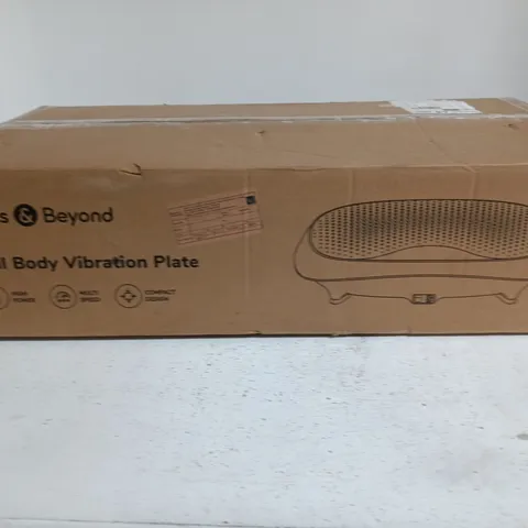 BLISS & BEYOND FULL BODY VIBRATION PLATE – BOXED