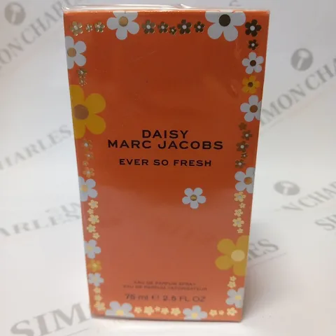 BOXED AND SEALED DAISY MARC JACOBS EVER SO FRESH EAU DE PARFUM 75ML