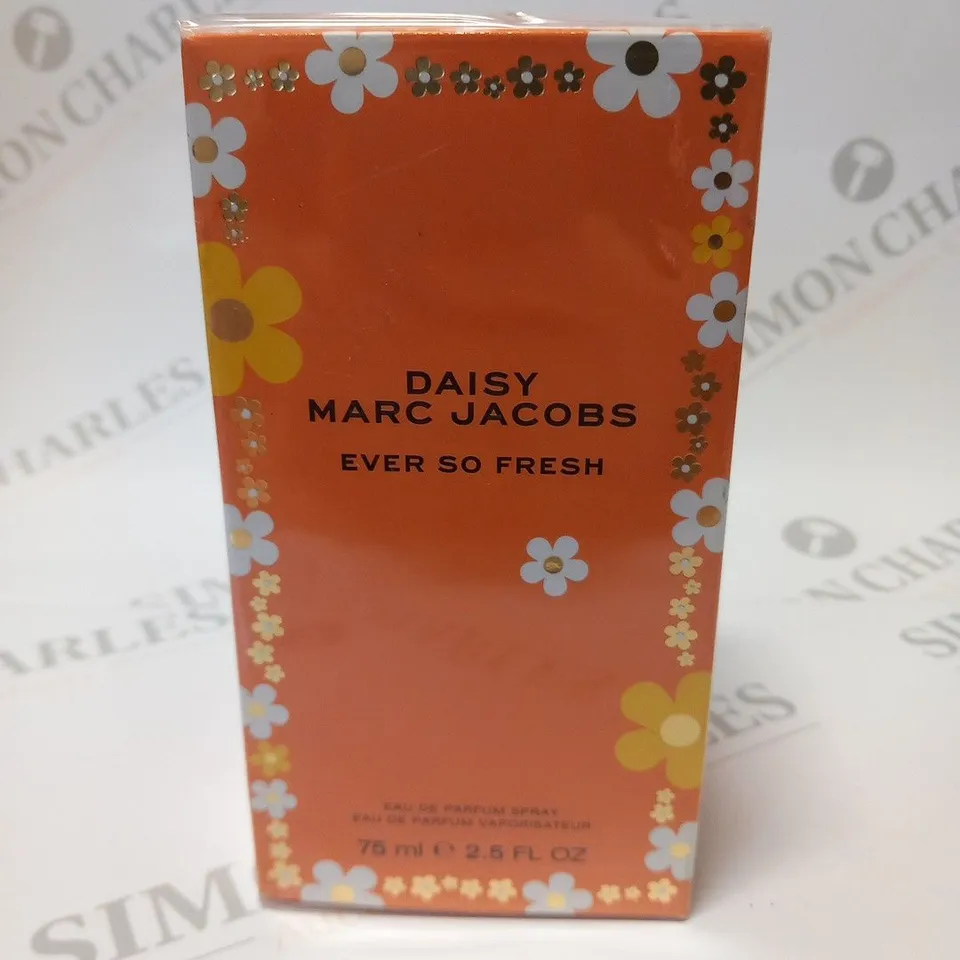 BOXED AND SEALED DAISY MARC JACOBS EVER SO FRESH EAU DE PARFUM 75ML