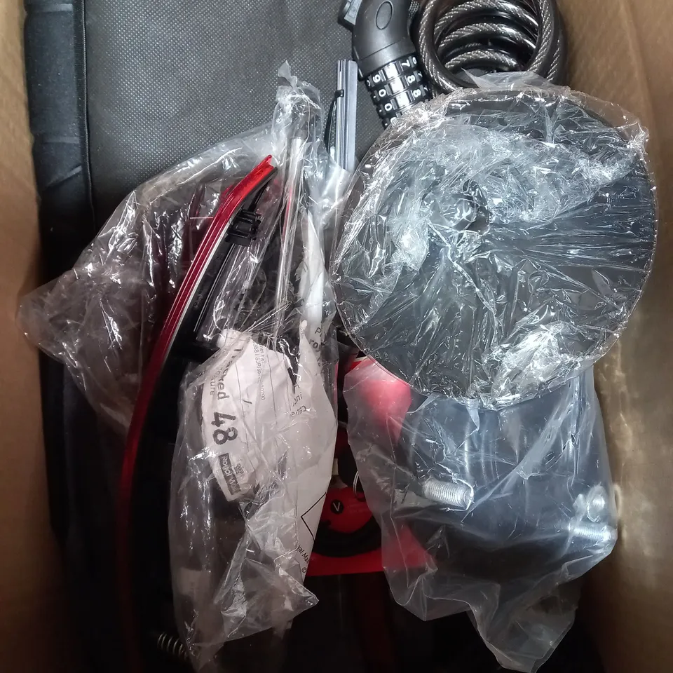 LOT OF ASSORTED ITEMS TO INCLUDE CLEANING SOLUTION- LERNER  PLATS - MOBILE PHONE BRACKET / COLLECTION ONLY 
