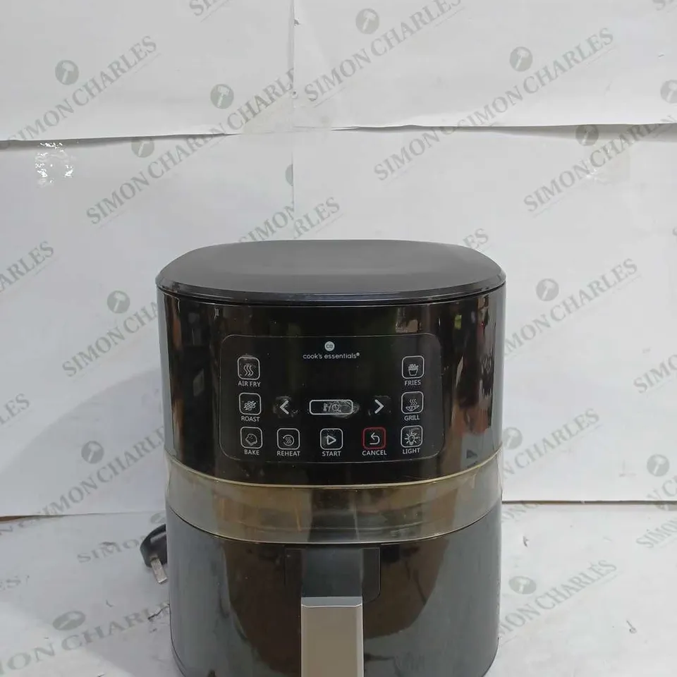 COOK'S ESSENTIALS 4.0L AIR FRYER - BLACK