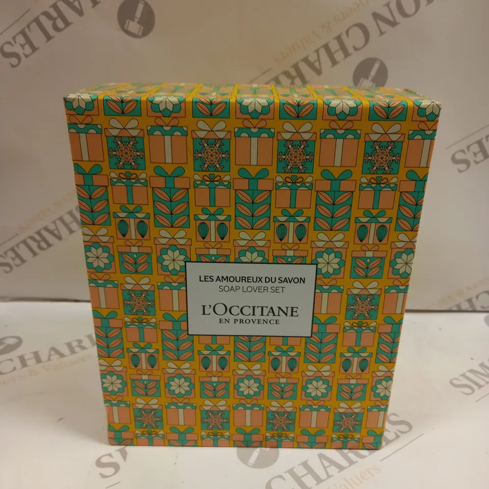 BOXED L'OCCITANE EN PROVENCE SOAP LOVERS SET 