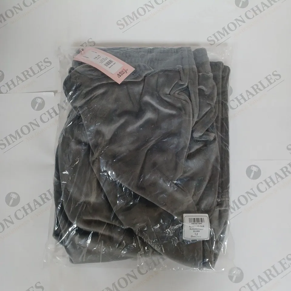 BOUX AVENUE SLOUCHY PANTS IN GREY SIZE 12
