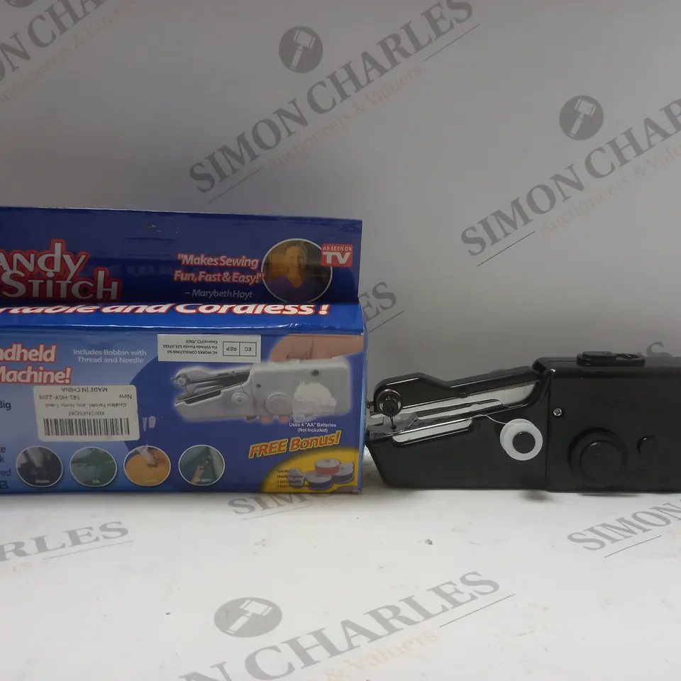 BOXED HANDY STITCH PORTABLE & CORDLESS SEWING MACHINE