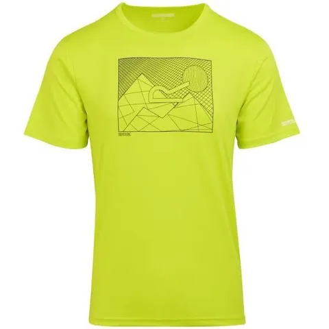 BRAND NEW REGATTA FINGEL VIII T-SHIRT IN CITRON LIME - UK XXL