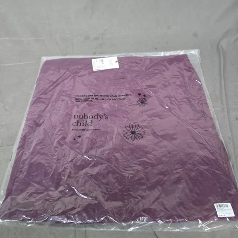 NOBODY'S CHILD FELICITY MIDI DRESS – BURGUNDY, UK 6 (EU 34)