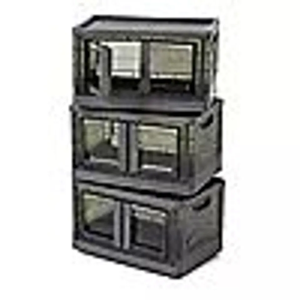 ORGANISED OPTIONS SET OF 3 42L STORAGE BOXES