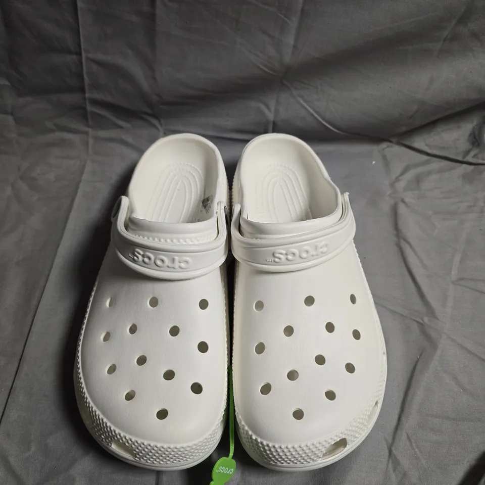 PAIR OF CLASSIC CROC CLOGS - UK SIZE M9 / W10