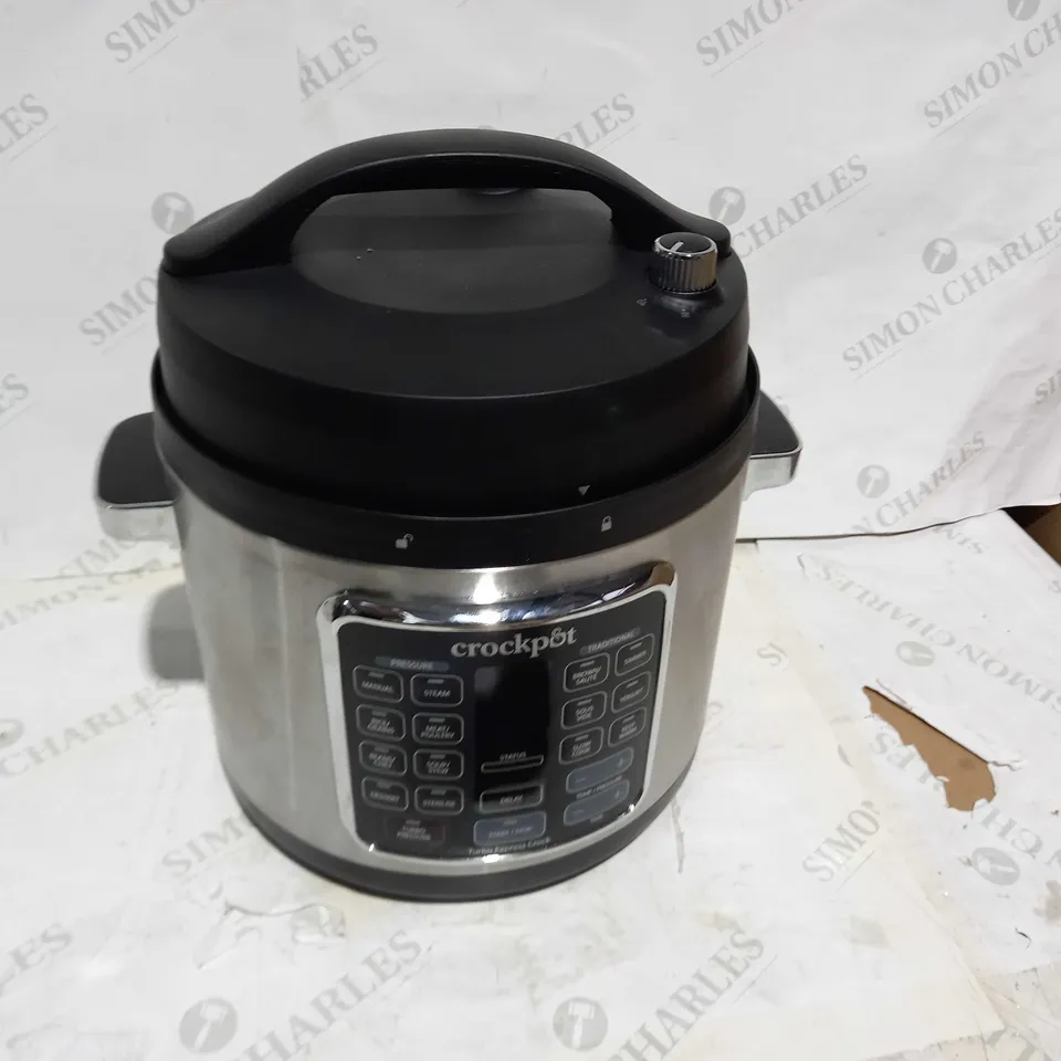 CROCKPOT TURBO EXPRESS PRESSURE MULTICOOKER