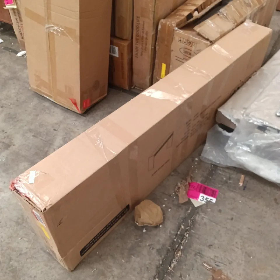 BOXED ACCENT TABLE IN ALDER BROWN FINISH (1 BOX)