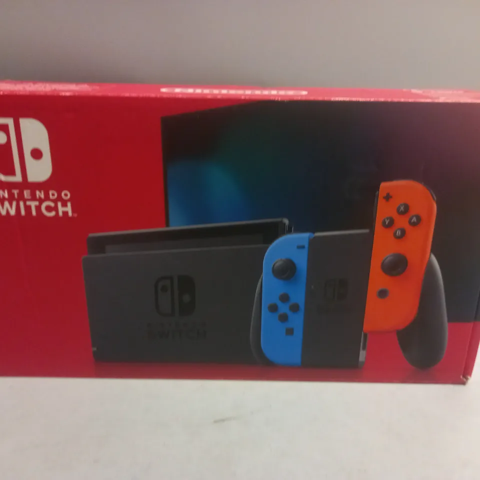 BOXED NINTENDO SWITCH HANDHELD GAMES CONSOLE