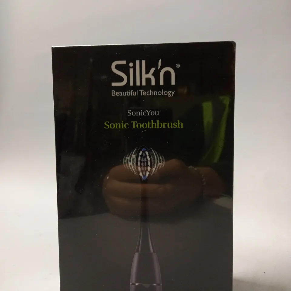 SEALED SILK'N SONICYOU BLACK SONIC TOOTHBRUSH 