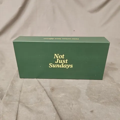 "NOT JUST SUNDAYS" CHRISTIANITY CARD GAME FOR 2-8 PEOPLE BOXED