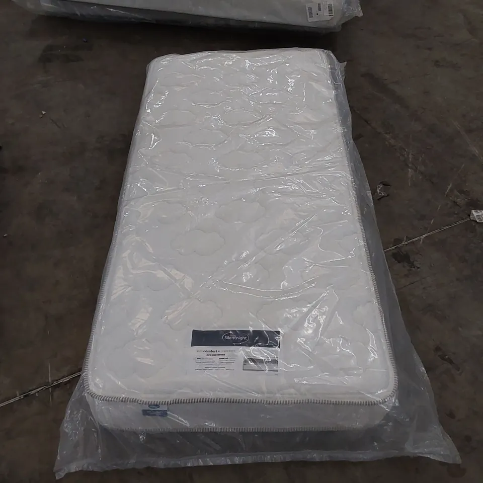 QUALITY BAGGED SILENTNIGHT KIDS COMFORT 90CM SINGLE ECO MATTRESS 