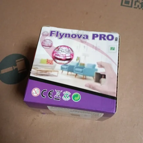 BOX OF APPROXIMATELY 15 ASSORTED TOYS INCLUDING FLYNOVA PRO , CAPTAIN AMERICA FIGURE AND MAM BABY BOTTLE SET