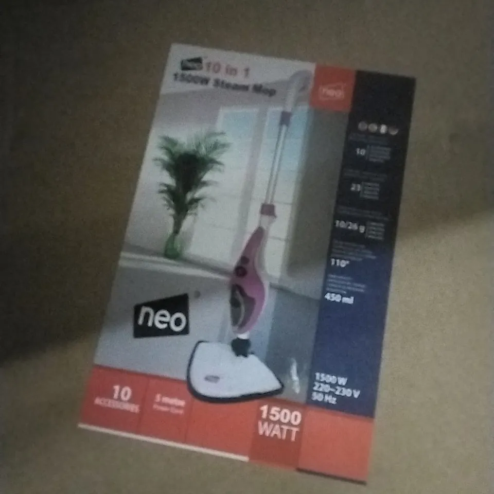 10 IN 1 1500 STEAM MOP 