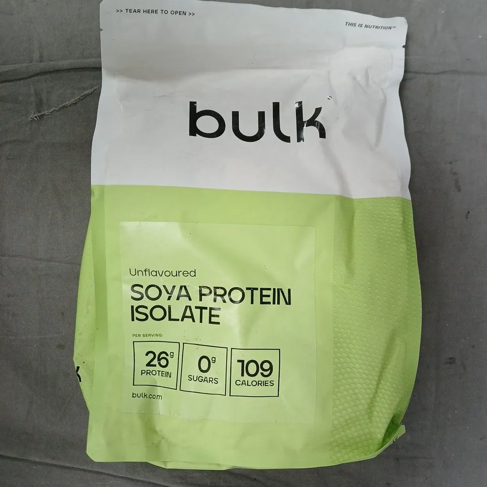 BULK UNFLAVOURED SOYA PROTEIN ISOLATE (1KG BAG)