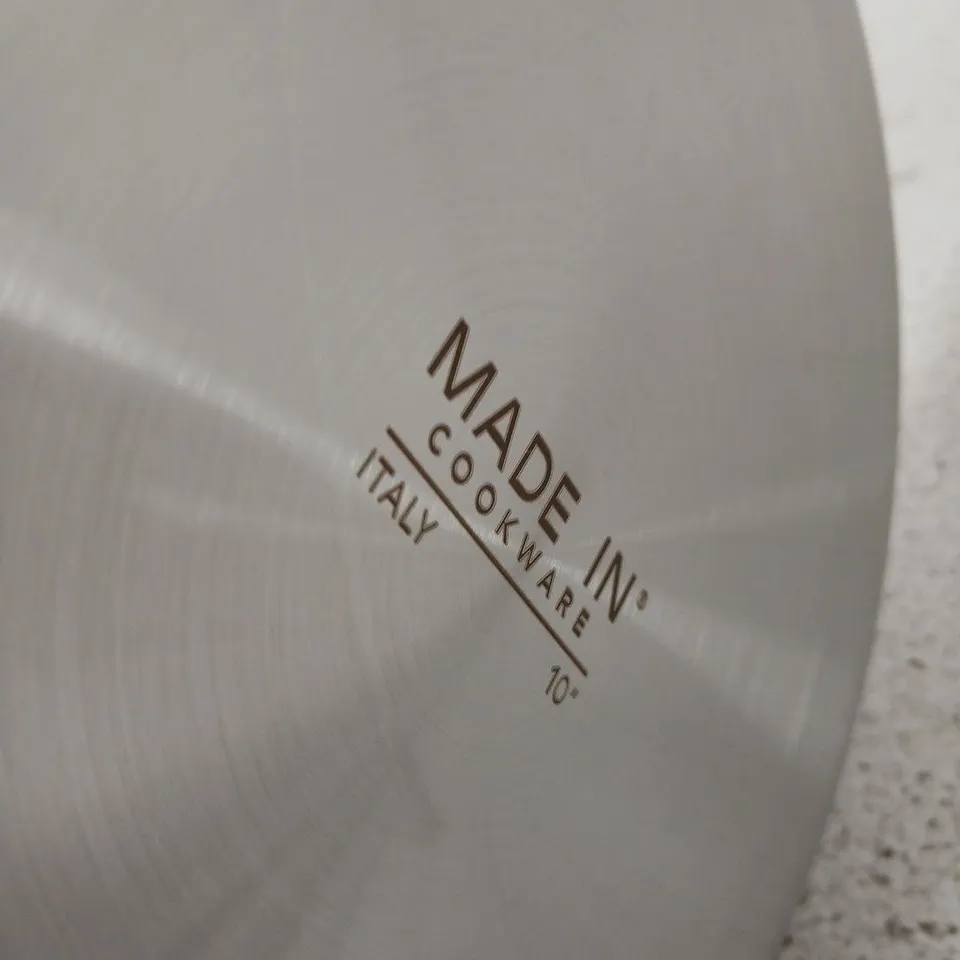 MADE IN COOKWARE FRYING PAN – STAINLESS STEEL, 10 INCH, MADE IN ITALY
