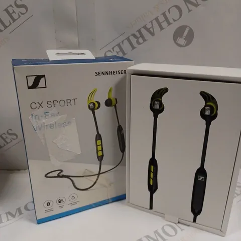 BOXED SENNHEISER CX SPORT IN EAR WIRELESS EARPHONES
