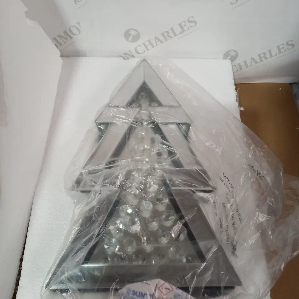JM BY JULIEN MACDONALD FLOATING CRYSTAL CHRISTMAS TREE