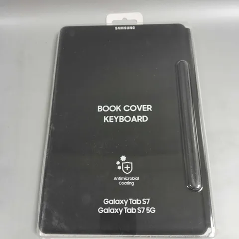 BOXED SAMSUNG GALAXY TAB S7 BOOK COVER KEYBOARD