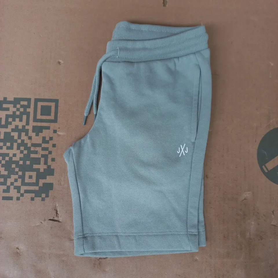 JACK & JONES KID'S SHORTS IN SAGE GREEN SIZE 8 YEARS