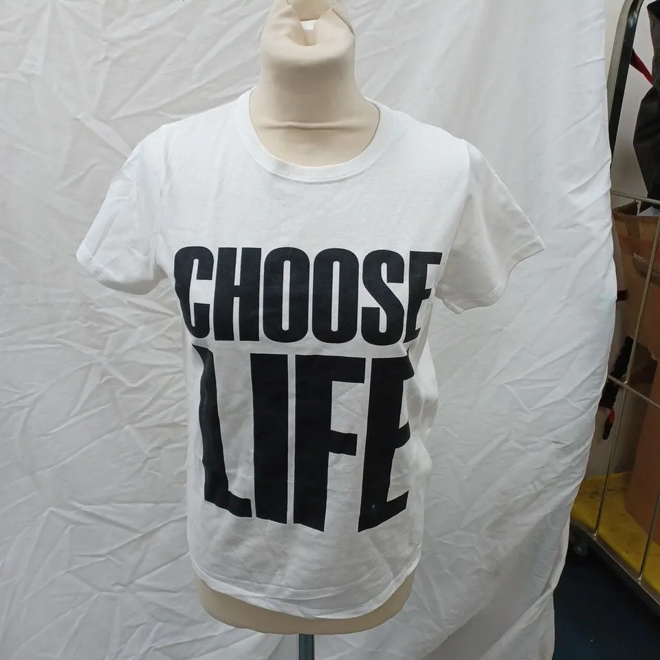HANES CHOOSE LIFE TOP SIZE S