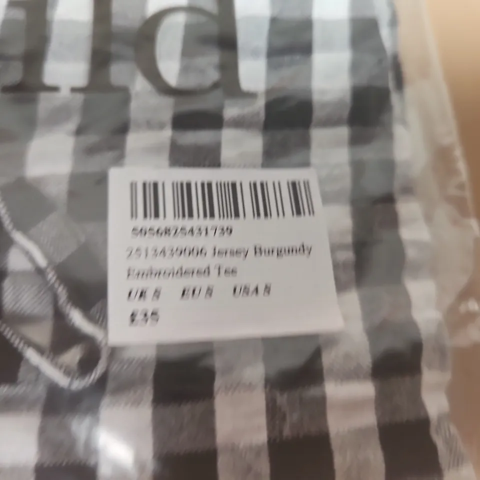 BAGGED NOBODYS CHILD JERSEY TEE - SIZE S