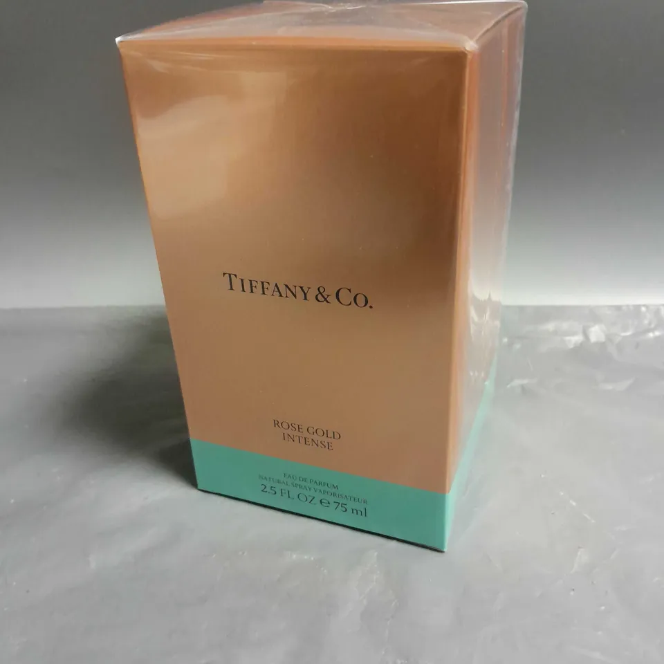 BOXED AND SEALED TIFFANY & CO ROSE GOLD INTENSE EAU DE PARFUM 75ML