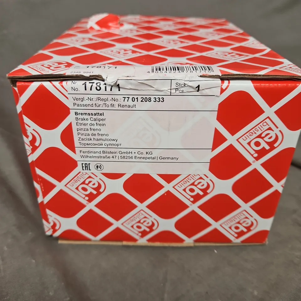 BOXED FEBI BILSTEIL BRAKE CALIPER TO FIT RENAULT 178171