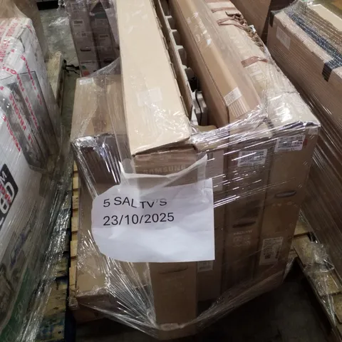 PALLET OF 4 ASSORTED DAMAGED TVS INCLUDING