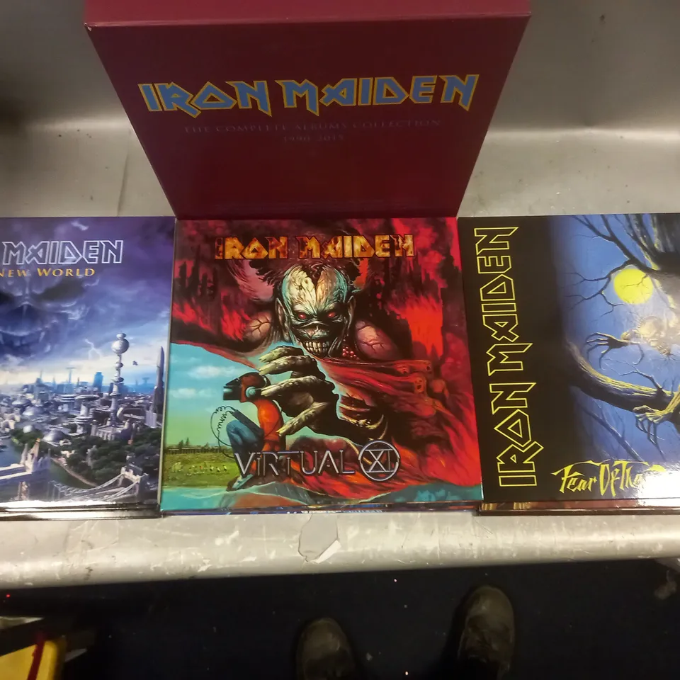 BOXED IRON MAIDEN THE COMPLETE ALBUMS COLLECTION 1990-2015 