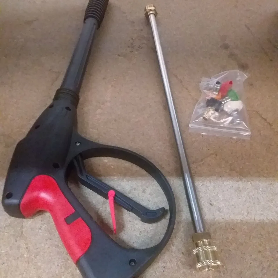 STONE BANKS PROFESSIONAL PRESSURE WASHER JET WASH GUN AND LANCE