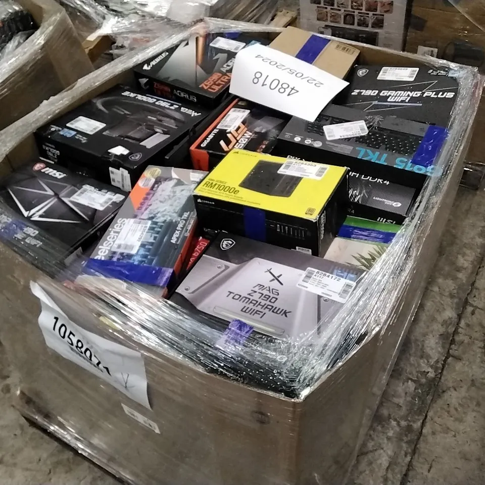 PALLET OF APPROXIMATELY 115 UNPROCESSED RAW RETURN HIGH VALUE ELECTRICAL GOODS TO INCLUDE;