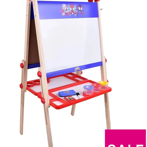 SPIDERMAN SPIDEY 2-IN-1 FLOOR STANDING ART EASEL