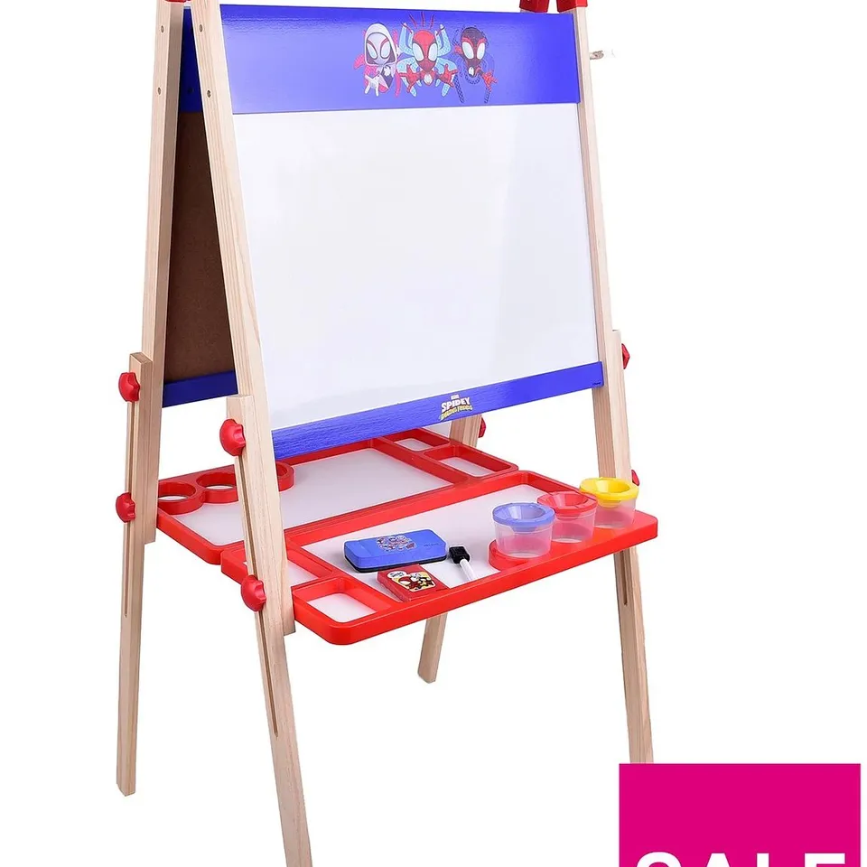 SPIDERMAN SPIDEY 2-IN-1 FLOOR STANDING ART EASEL