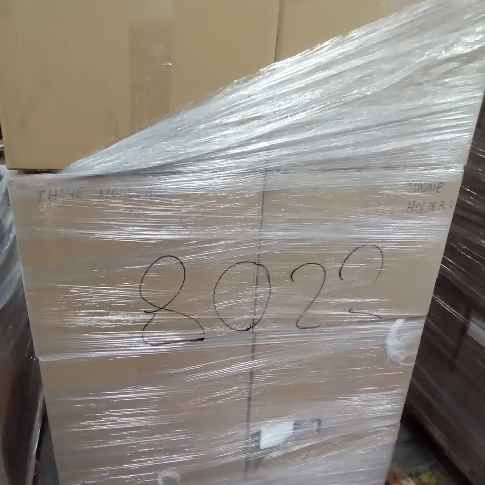 PALLET OF APPROXIMATELY 16 BOXES OF PHONE HOLDERS